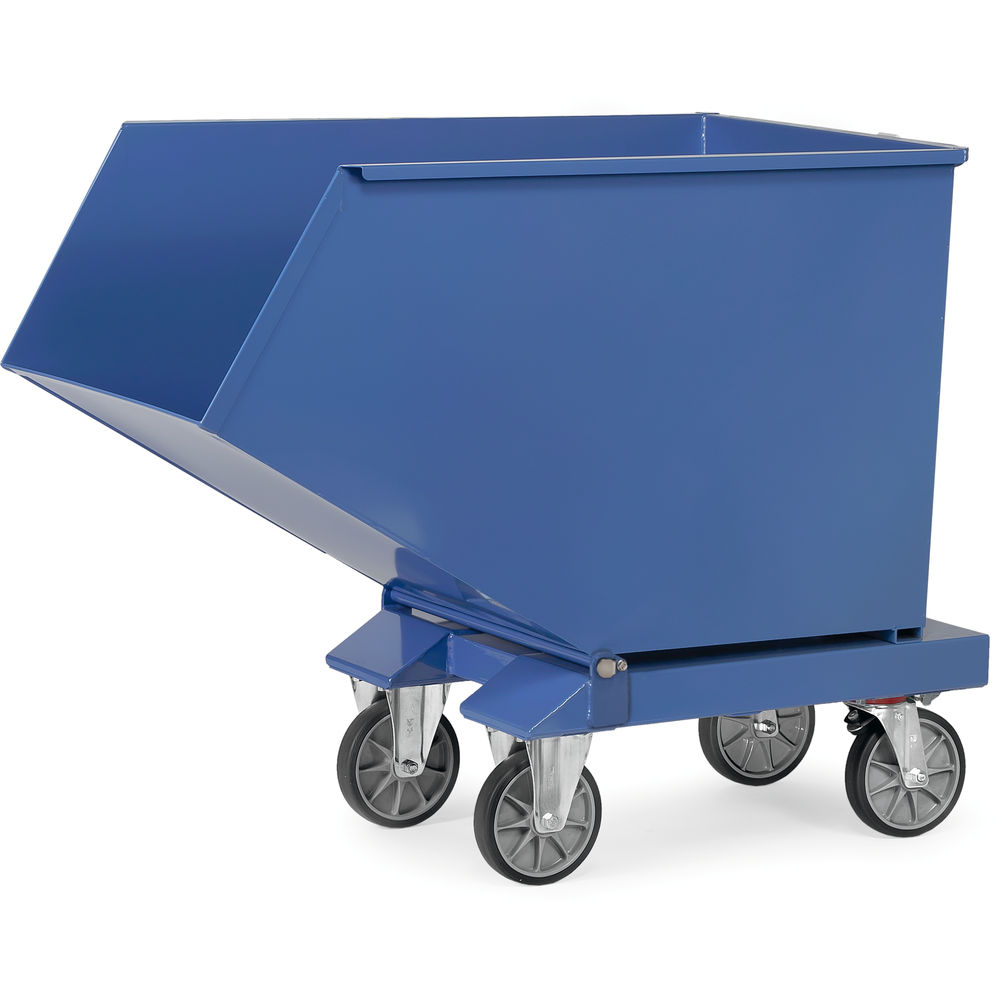 fetra® Chariot benne basculante 4702 | Chariot à copeaux