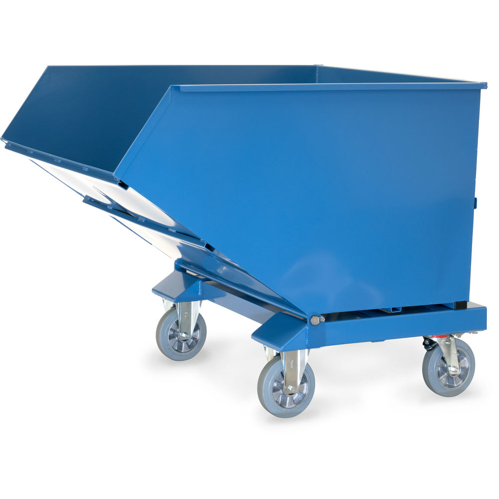 fetra® Chariot benne basculante 4704 | Chariot à copeaux