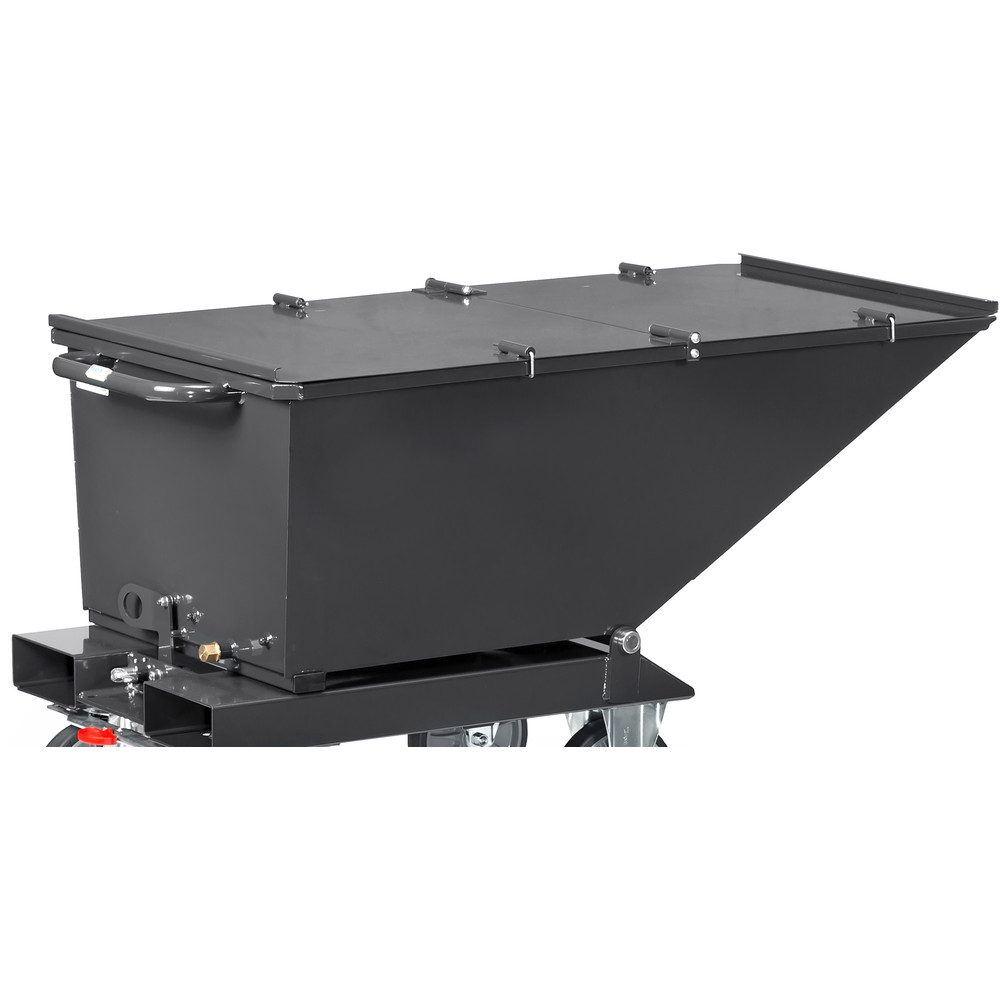 fetra® Couvercle rabattable gris anthracite 47D1-7016