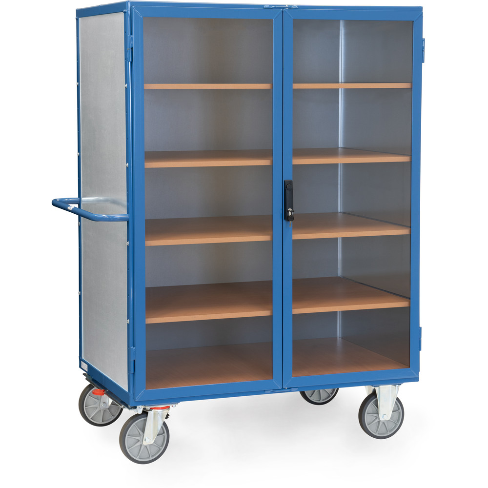 fetra® Chariot fermé avec tôle d'acier 5793