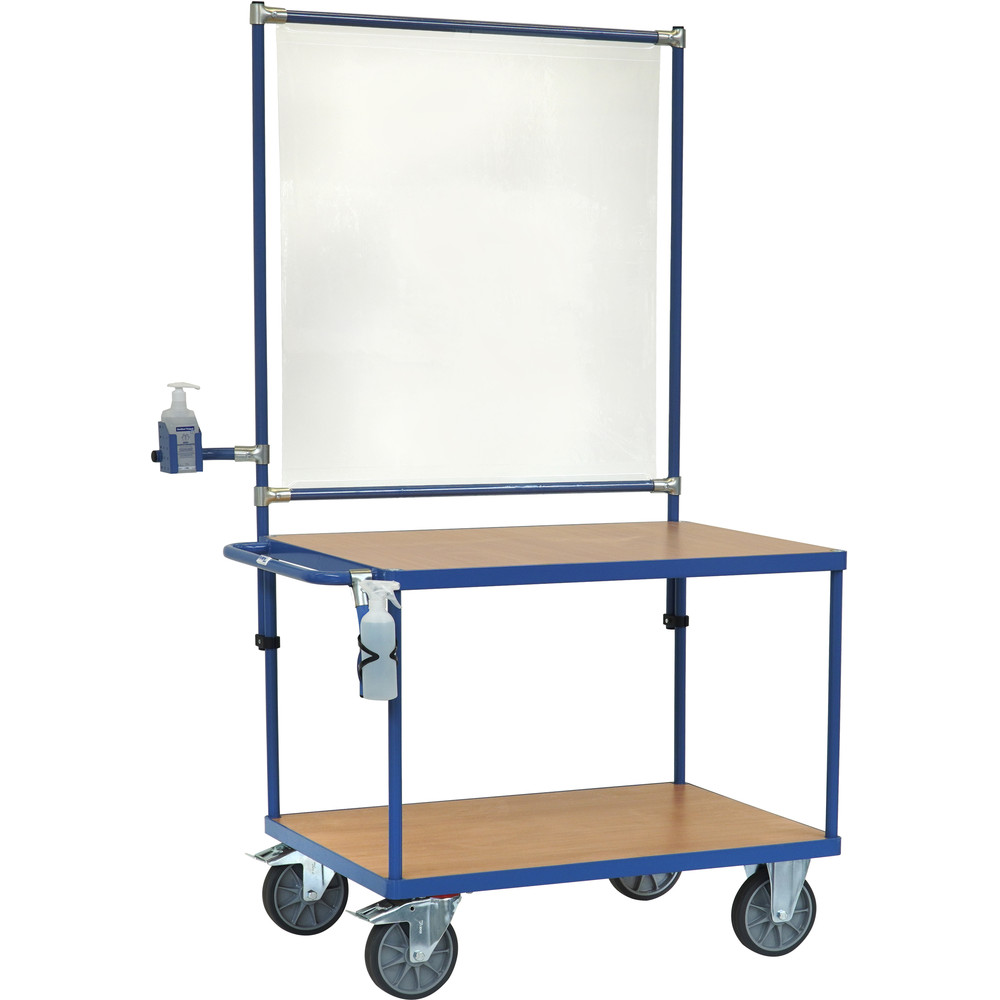 fetra® Servante avec accessoires pour protection contre l'infection