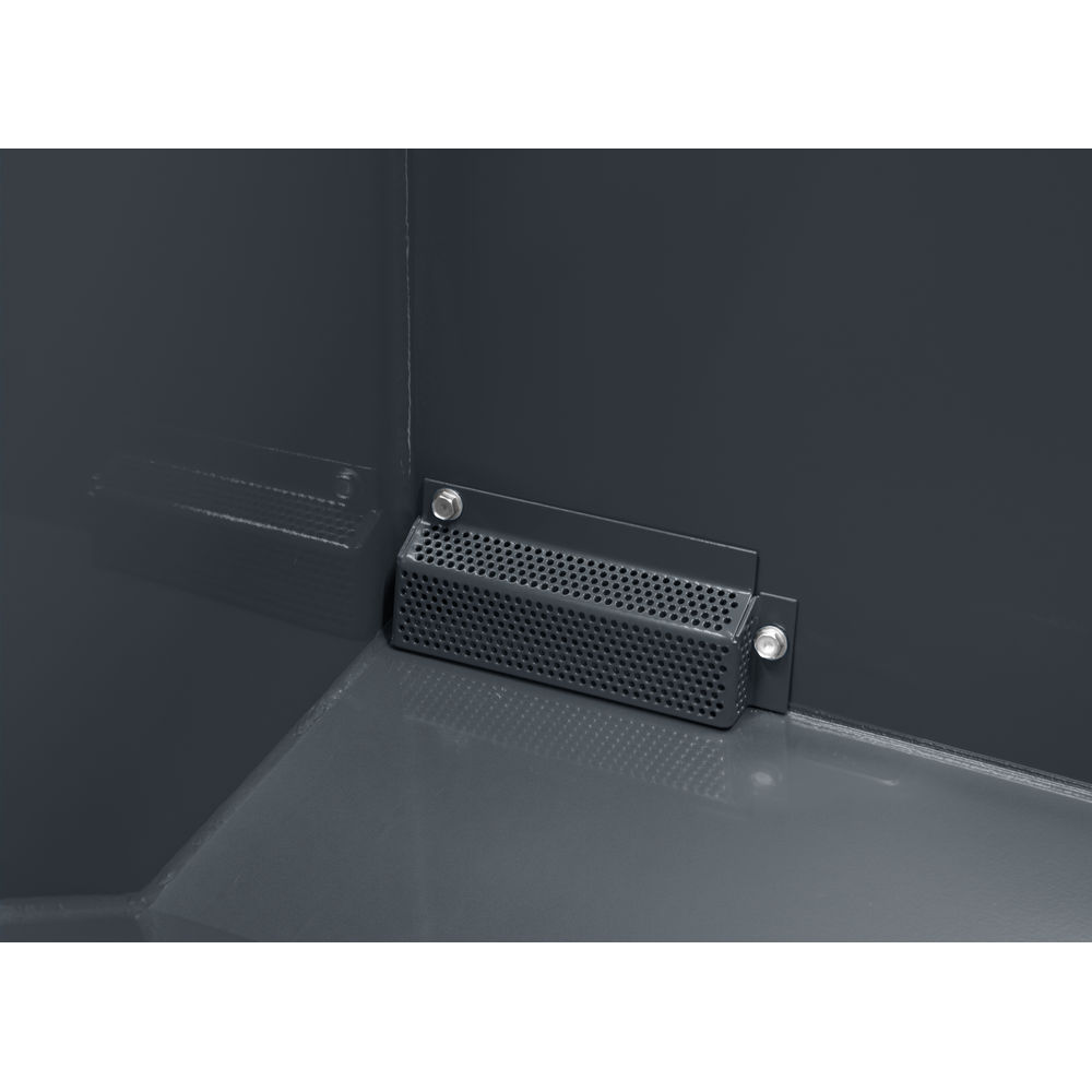 fetra® Benne auto-basculante avec robinet de vidange et roues 6090AR-7016