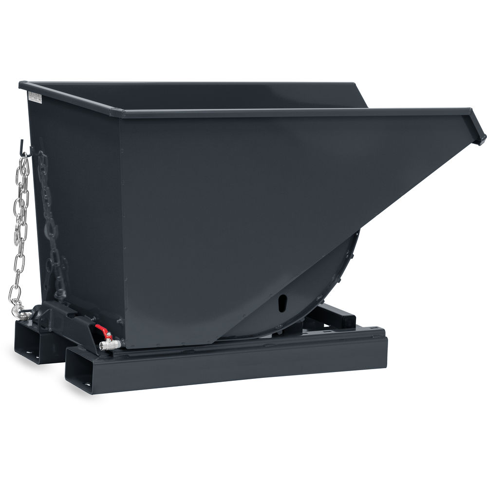 fetra® Benne auto-basculante avec robinet de vidange 6030A-7016