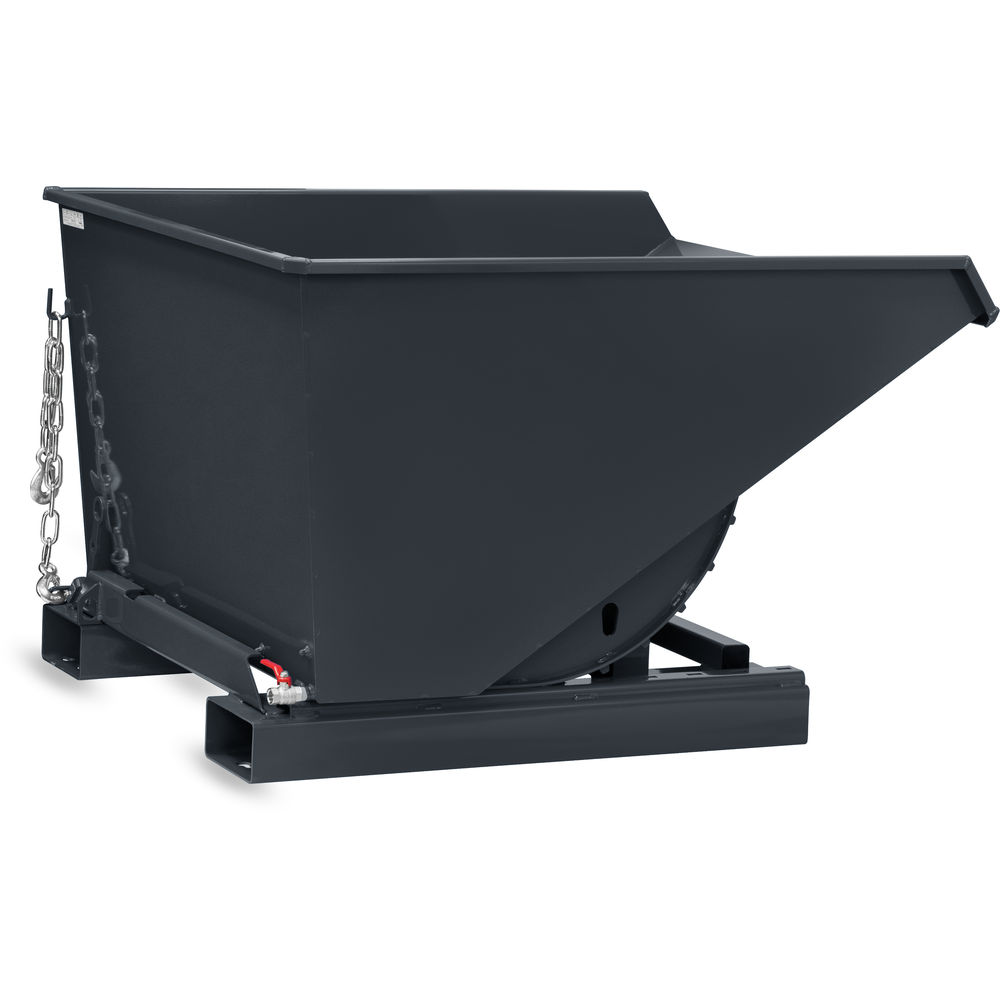 fetra® Benne auto-basculante avec robinet de vidange 6060A-7016