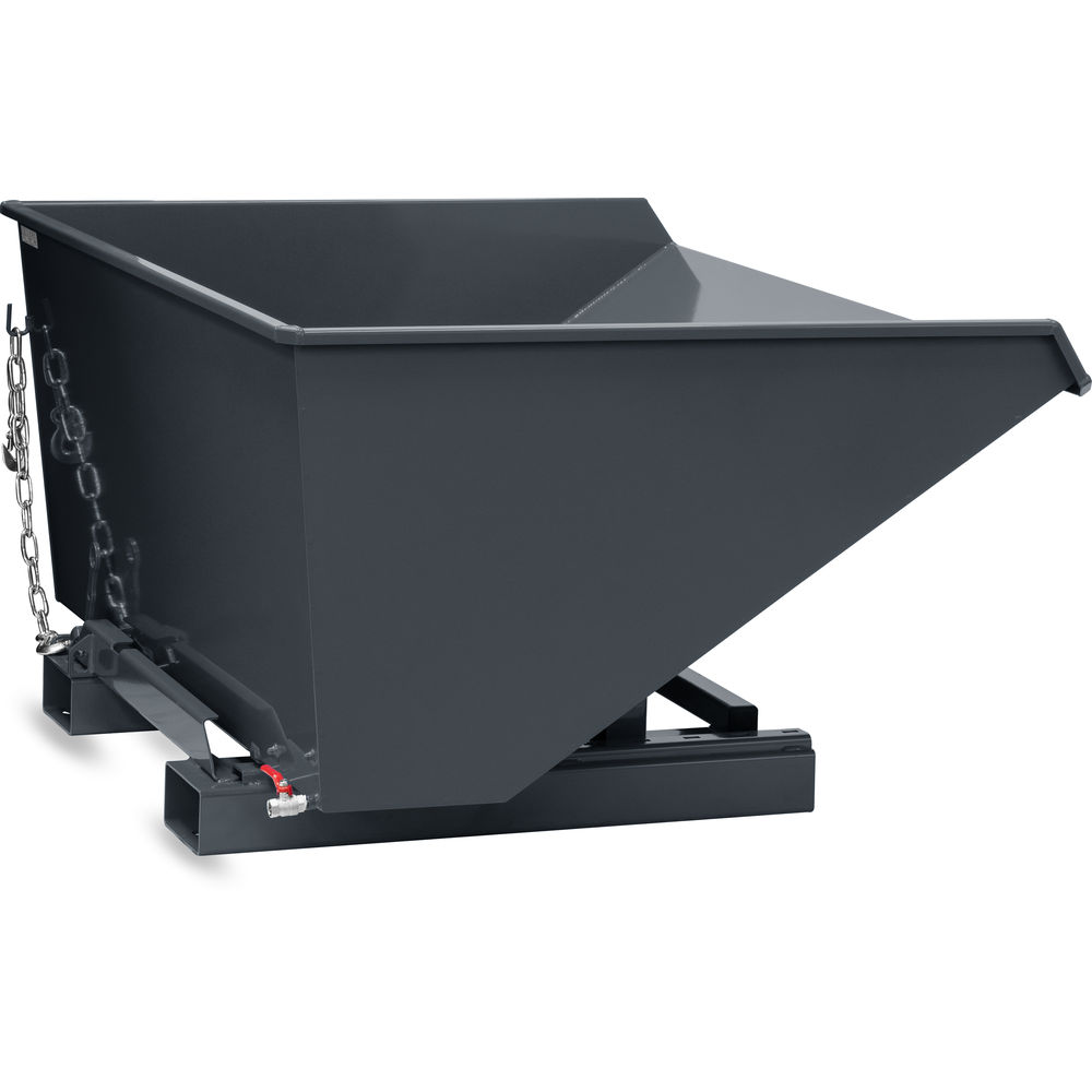 fetra® Benne auto-basculante avec robinet de vidange 6090A-7016