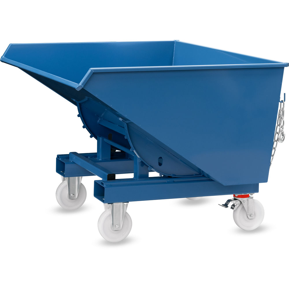 fetra® Benne auto-basculante avec roues 6090R