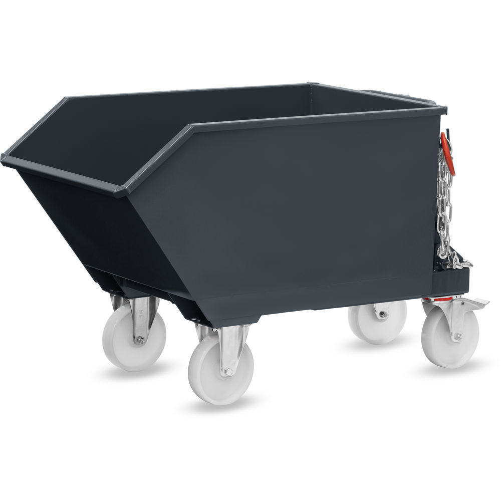 fetra® Benne basculante avec roues 6230R-7016