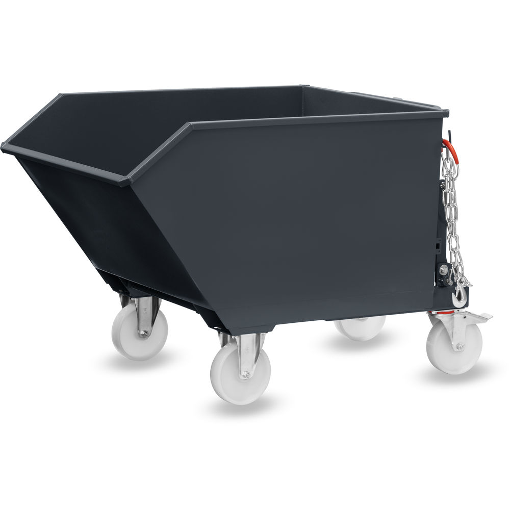 fetra® Benne basculante avec roues 6250R-7016