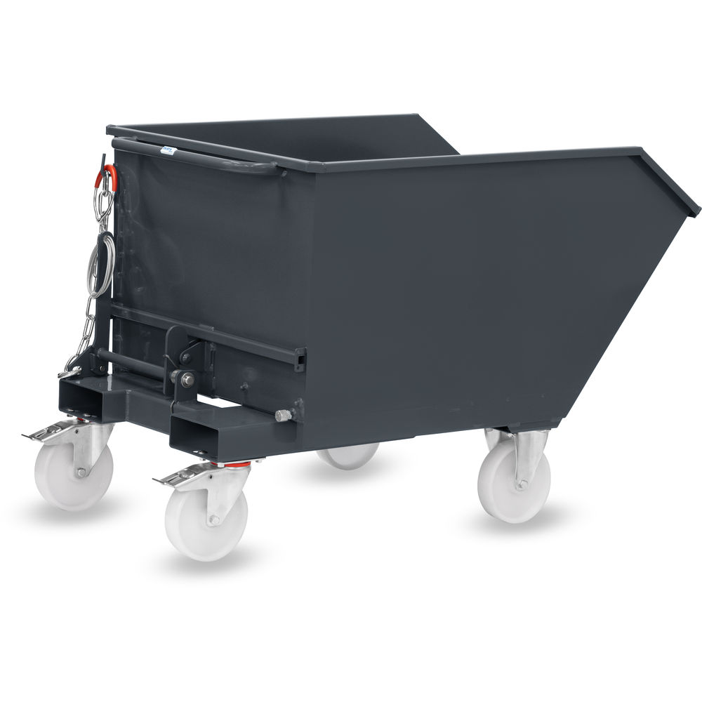 fetra® Benne basculante avec roues 6250R-7016