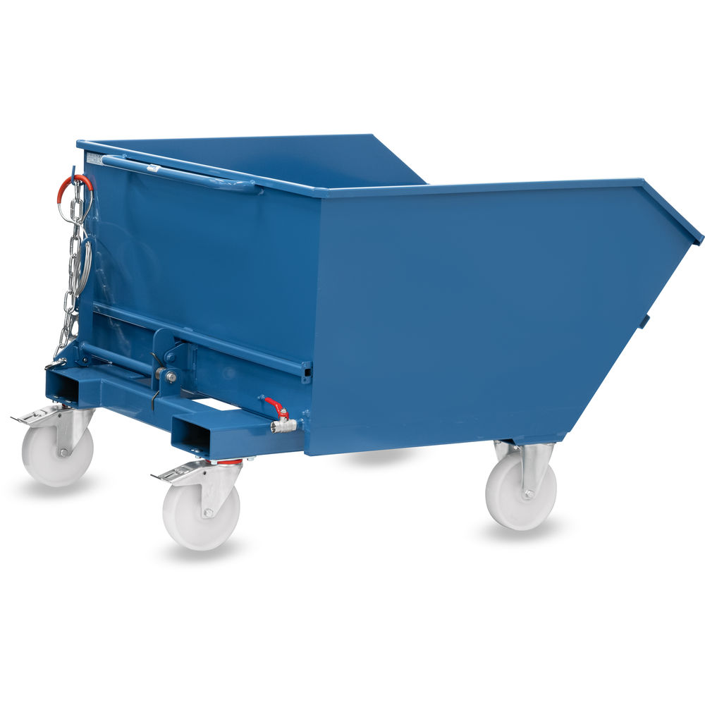 fetra® Benne basculante avec robinet de vidange et roues 6275AR