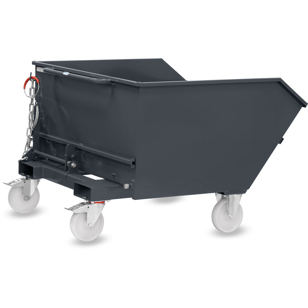fetra® Benne basculante avec roues 6275R-7016