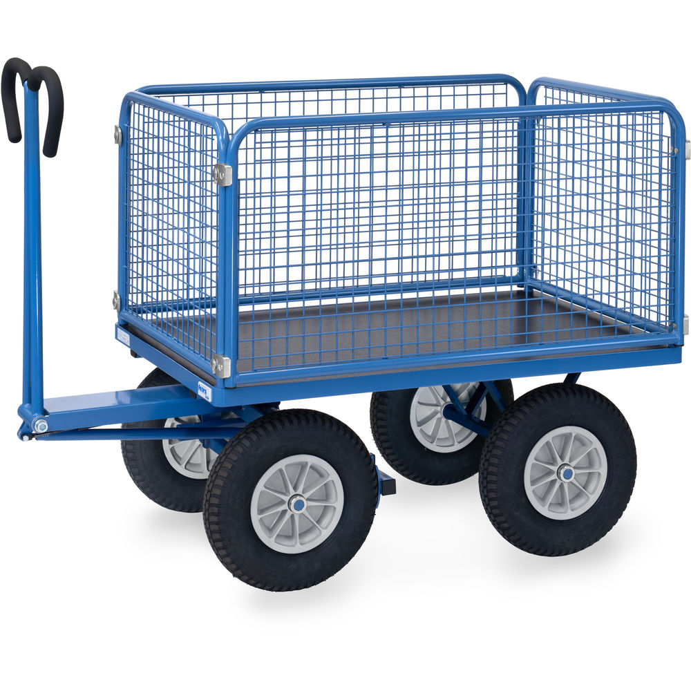 fetra® Char à bras avec treillis métallique 6434P