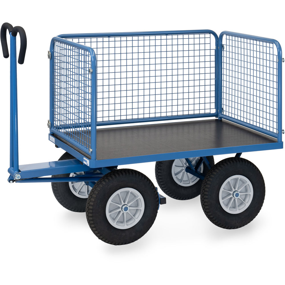 fetra® Char à bras avec treillis métallique 6434P