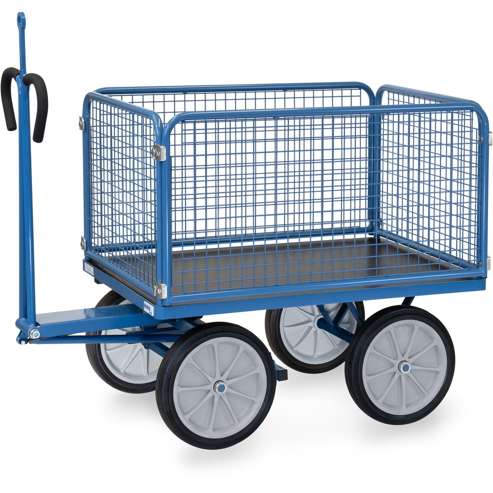 fetra® Char à bras avec treillis métallique et oeillet de traction 6434VZ