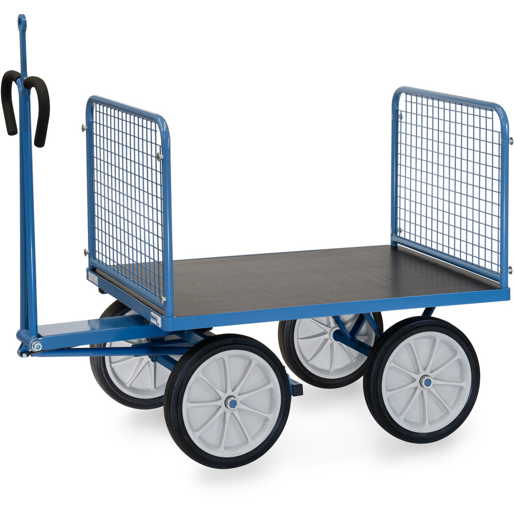 fetra® Char à bras avec treillis métallique et oeillet de traction 6434VZ