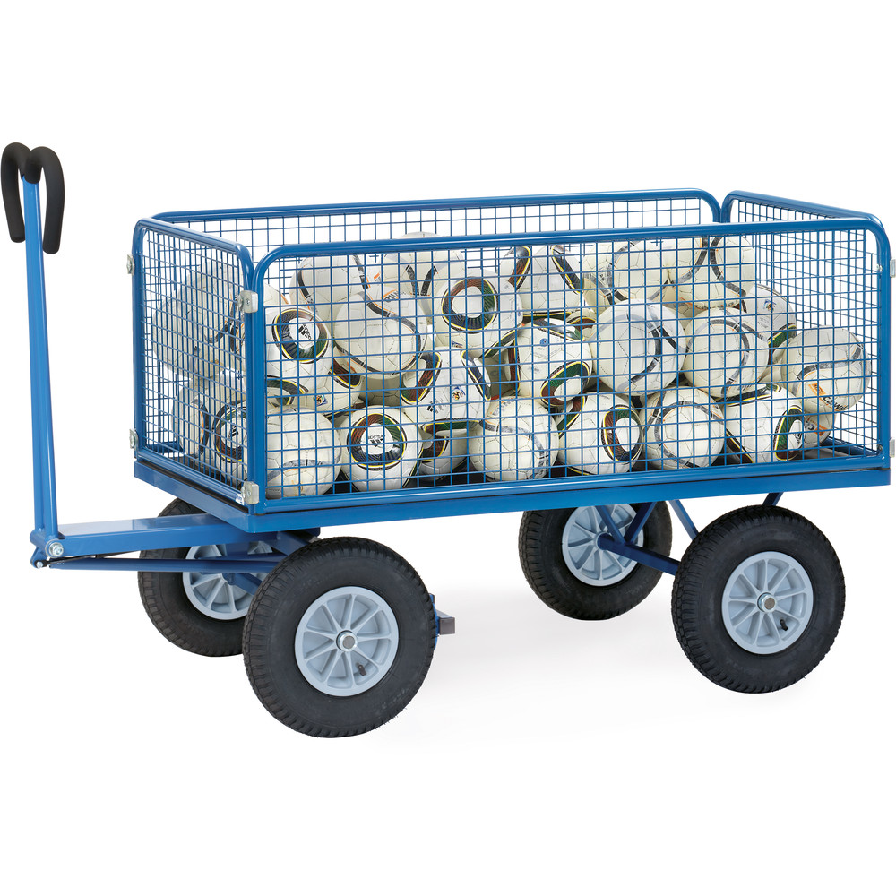 fetra® Char à bras avec treillis métallique 6435L