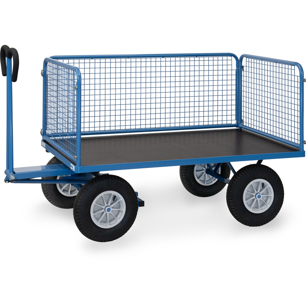 fetra® Char à bras avec treillis métallique 6435L