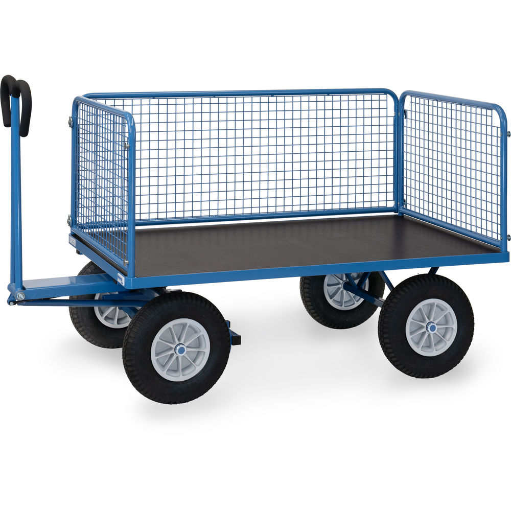 fetra® Char à bras avec treillis métallique 6435P