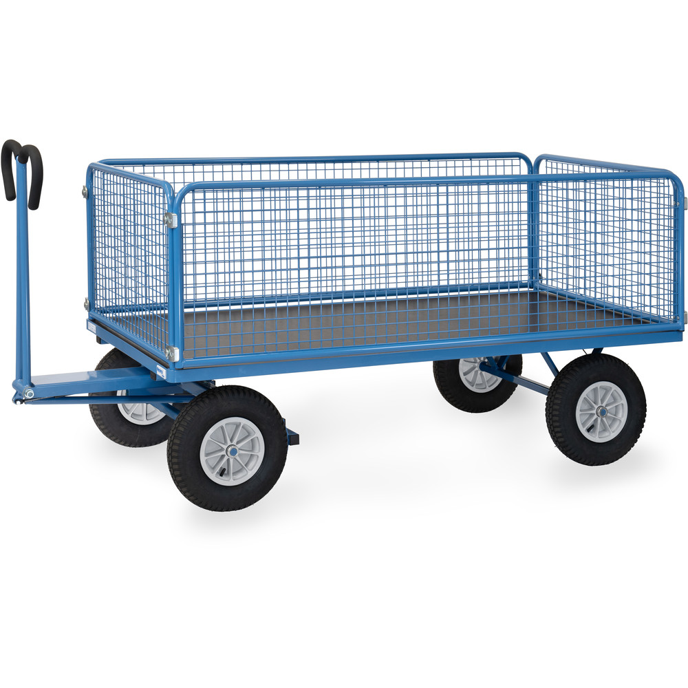 fetra® Char à bras avec treillis métallique 6436L