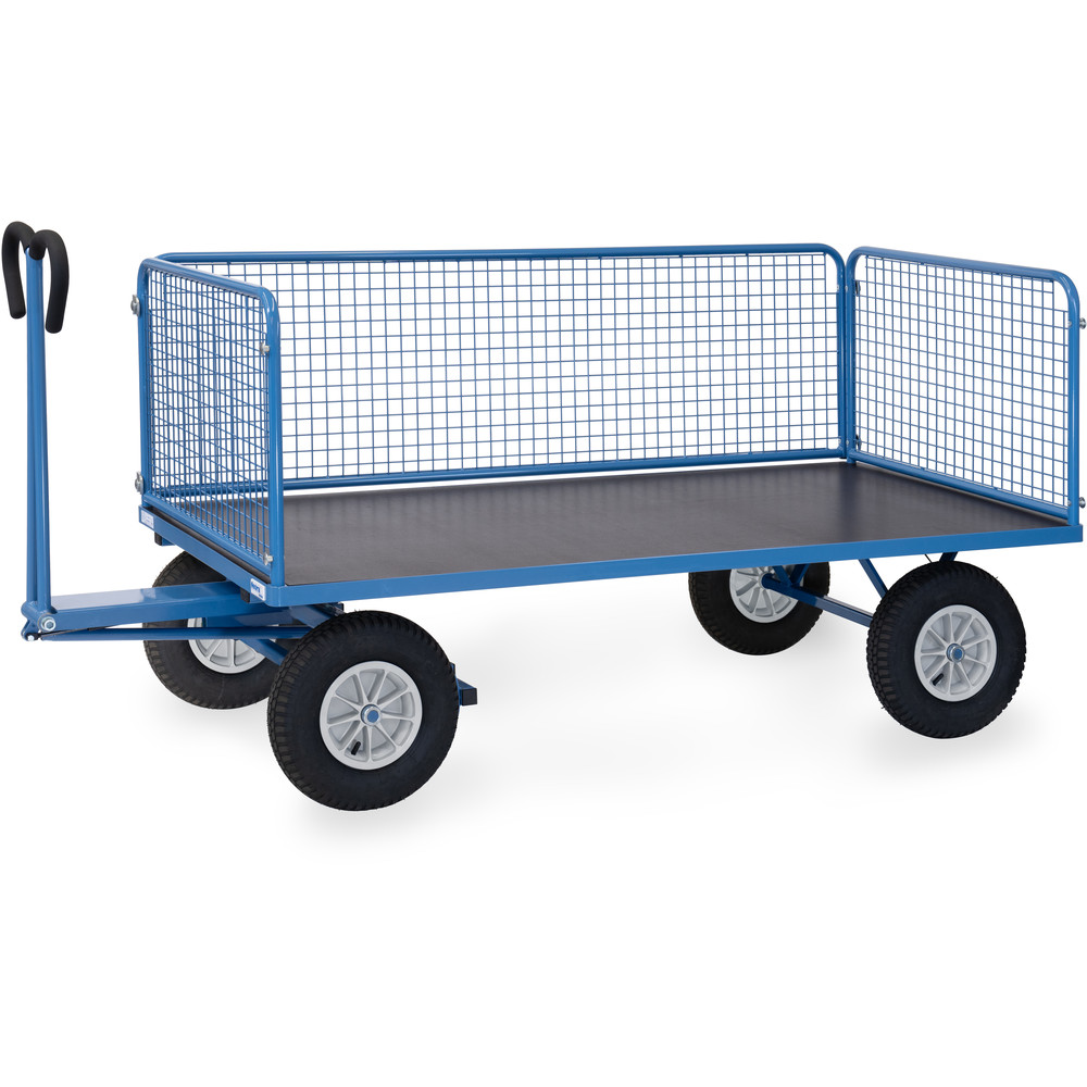 fetra® Char à bras avec treillis métallique 6436L