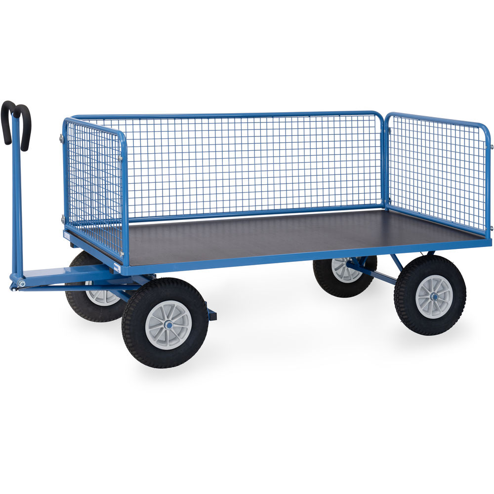 fetra® Char à bras avec treillis métallique 6436P