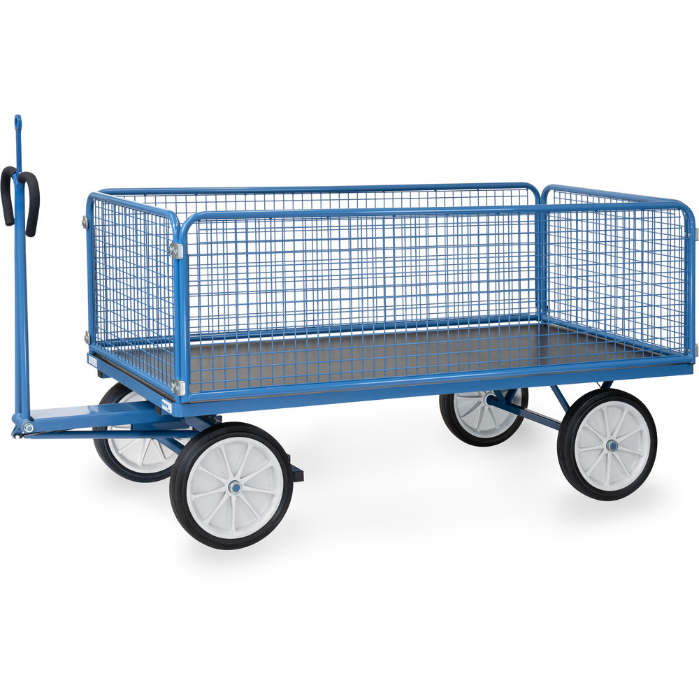 fetra® Char à bras avec treillis métallique et oeillet de traction 6436VZ