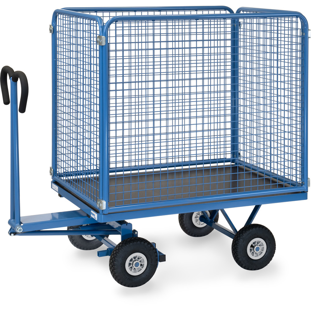 fetra® Char à bras avec treillis métallique 6443L