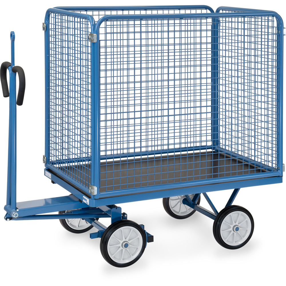 fetra® Char à bras avec treillis métallique et oeillet de traction 6443VZ