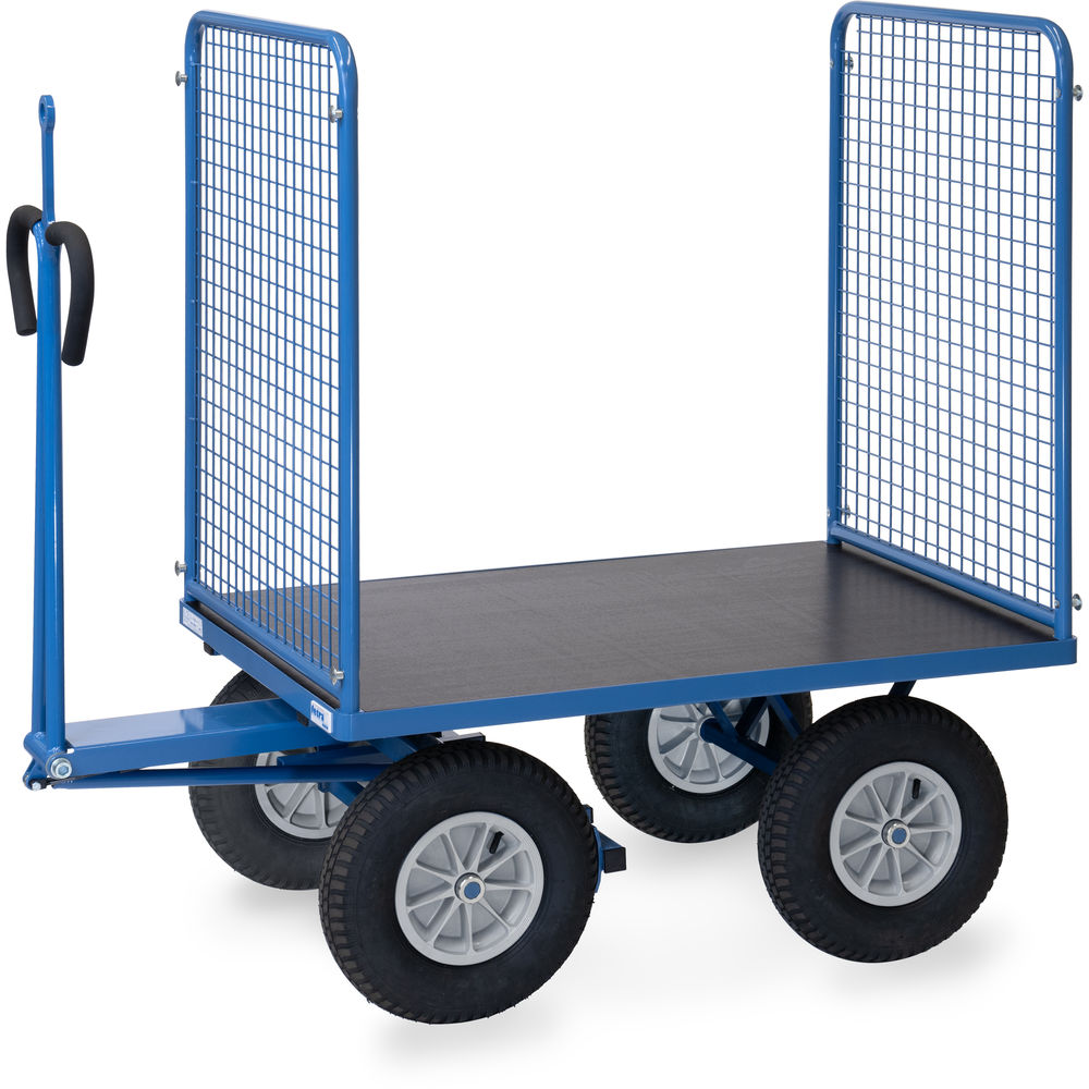 fetra® Char à bras avec treillis métallique et oeillet de traction 6444LZ