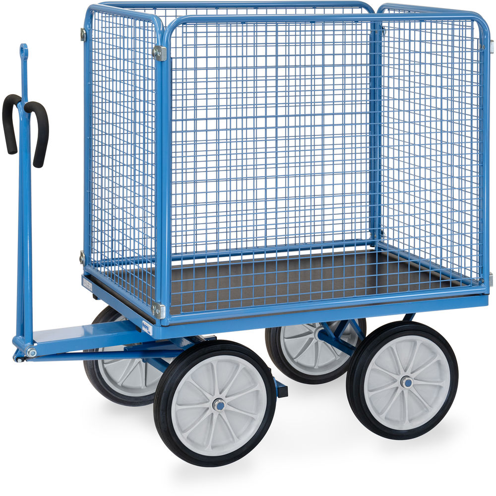 fetra® Char à bras avec treillis métallique et oeillet de traction 6444VZ