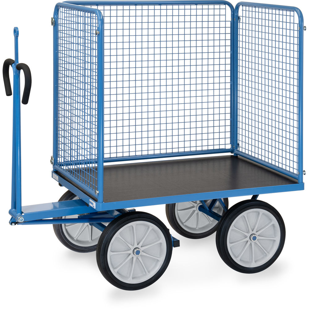 fetra® Char à bras avec treillis métallique et oeillet de traction 6444VZ