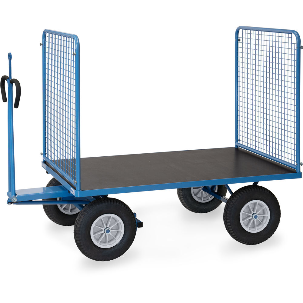 fetra® Char à bras avec treillis métallique et oeillet de traction 6445PZ