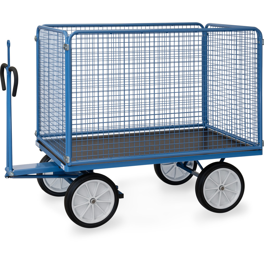 fetra® Char à bras avec treillis métallique et oeillet de traction 6445VZ