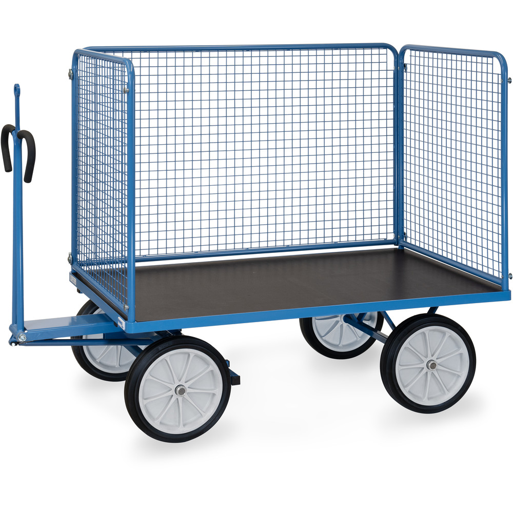 fetra® Char à bras avec treillis métallique et oeillet de traction 6445VZ