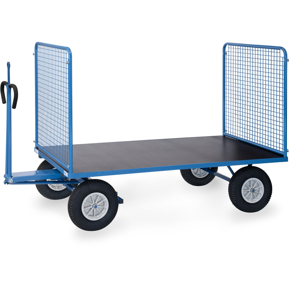 fetra® Char à bras avec treillis métallique et oeillet de traction 6446PZ
