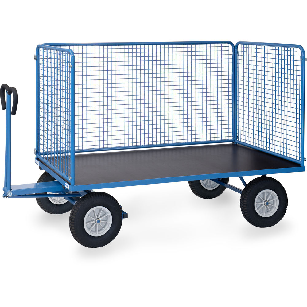 fetra® Char à bras avec treillis métallique 6446P