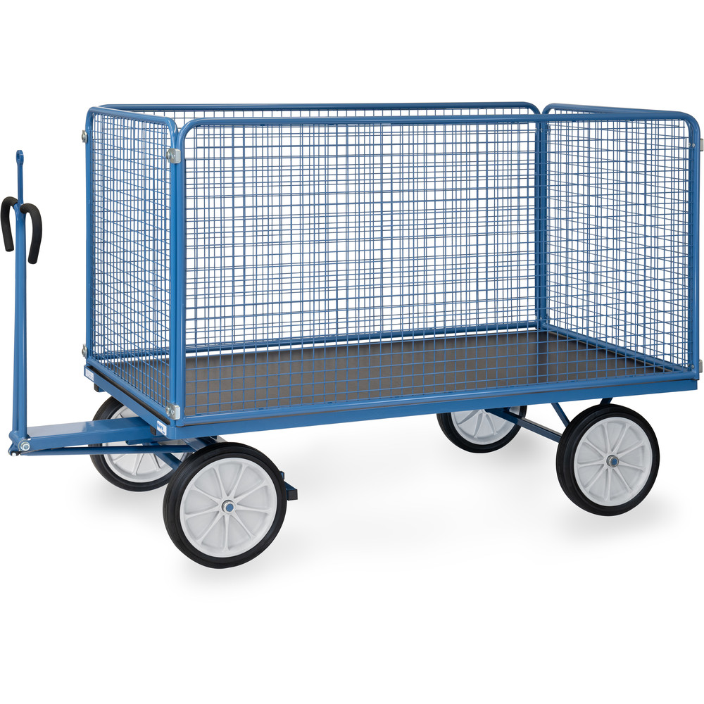 fetra® Char à bras avec treillis métallique et oeillet de traction 6446VZ