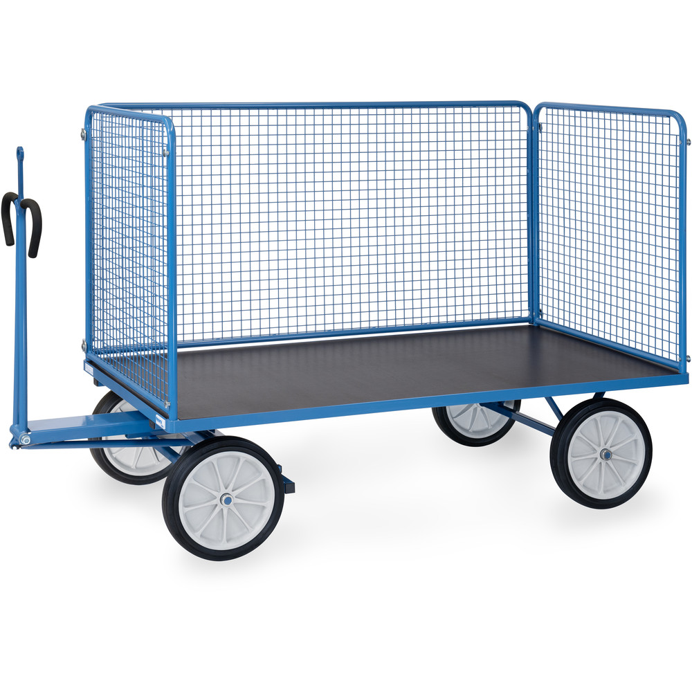 fetra® Char à bras avec treillis métallique et oeillet de traction 6446VZ