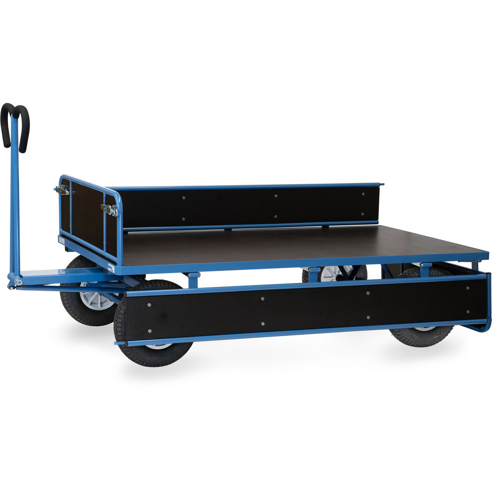 fetra® Char à bras avec ridelles bois 6456P