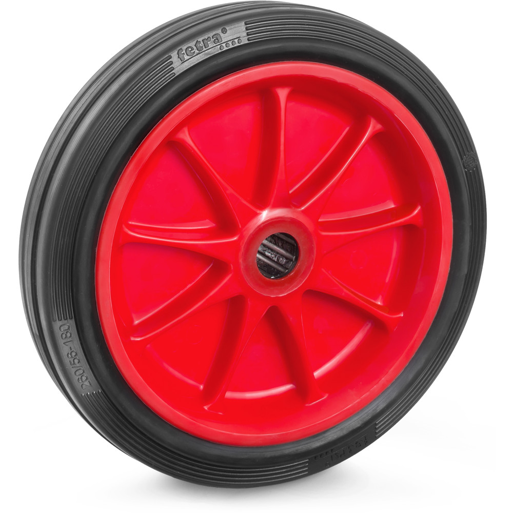 fetra® Roue caoutchouc 70217 - 260 x 56 mm