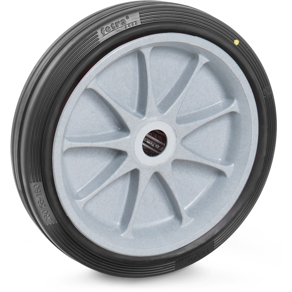 fetra® Roue caoutchouc ESD 70417 - 260 x 56 mm