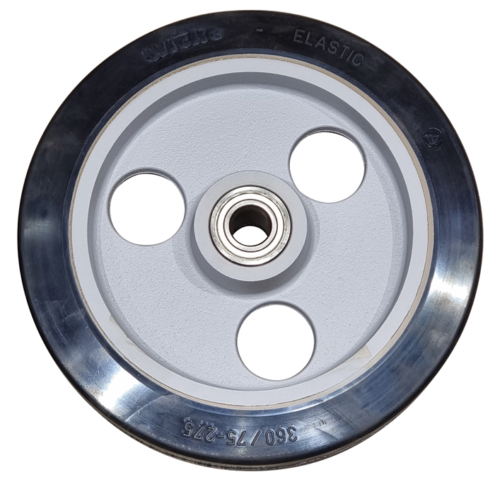 fetra® Roue caoutchouc élastique 71115 - 360 x 75 mm