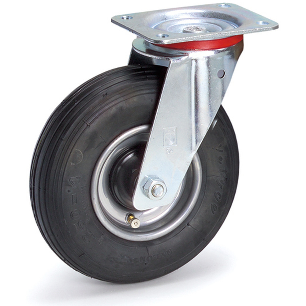 fetra® Roue gonflable pivotante 220 x 70 mm