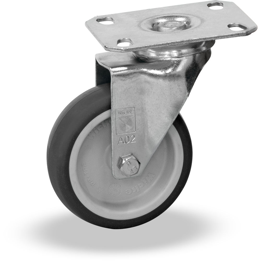 fetra® Roue pivotante TPE 100 x 32 mm