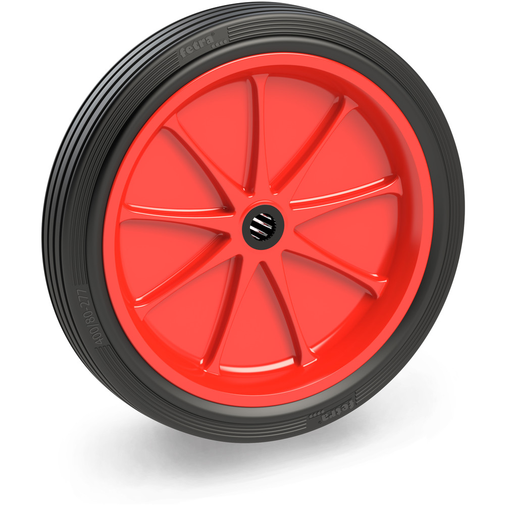 fetra® Roue caoutchouc 72221R - 400 x 74 mm