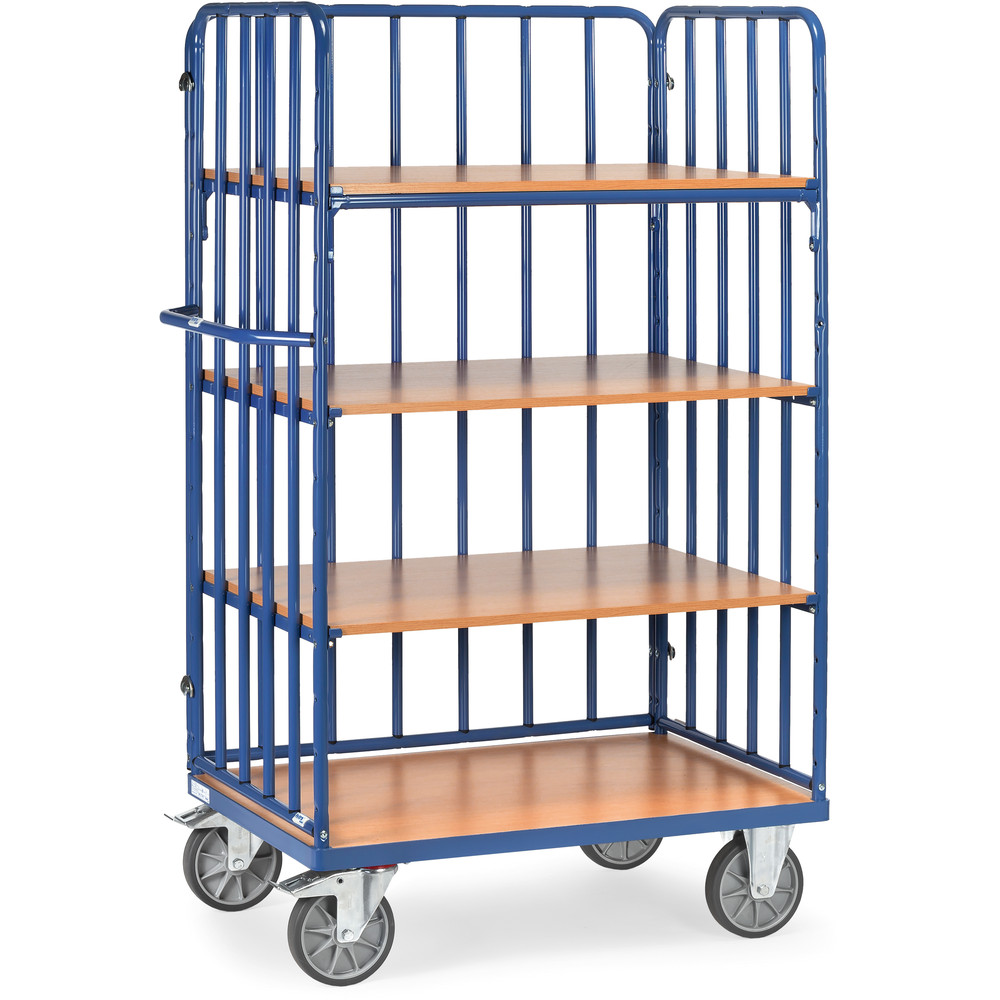 fetra® Chariot haut avec avec 1 paroi longitudinale 8312-1