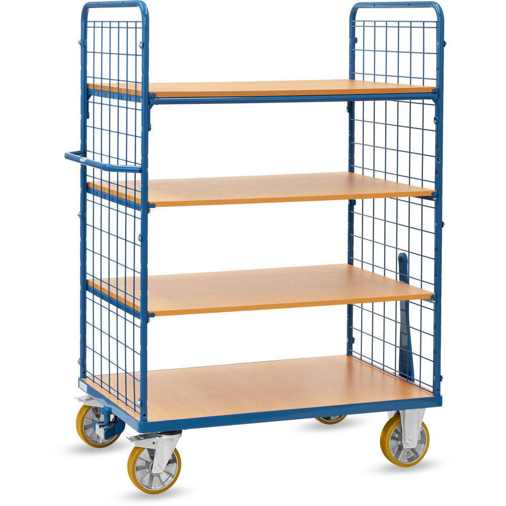 fetra® Chariot haut avec treillis métallique 8413-RZ