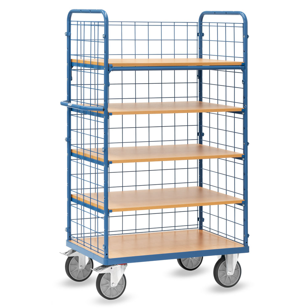 fetra® Chariot haut avec treillis métallique 8451-1