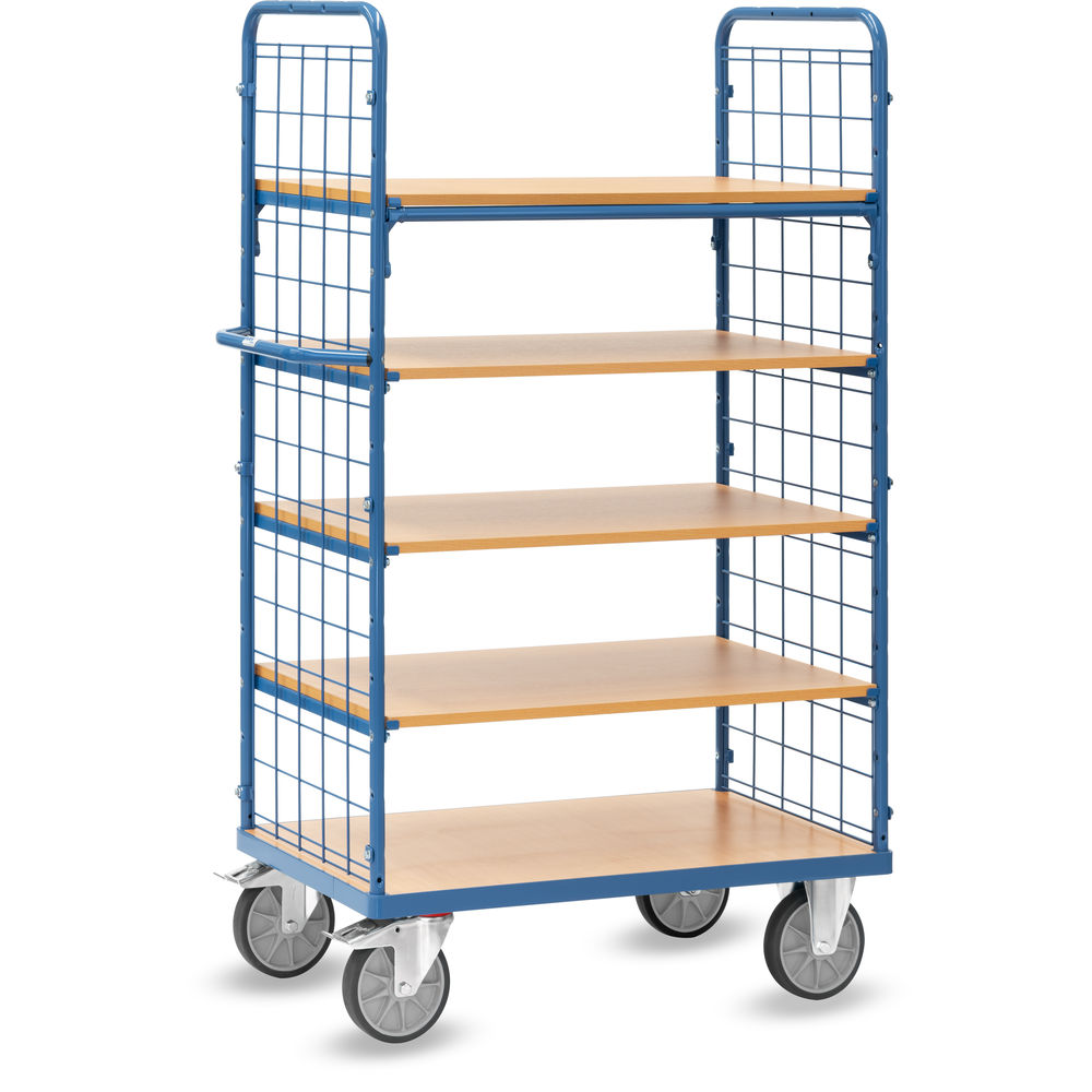 fetra® Chariot haut avec treillis métallique 8451