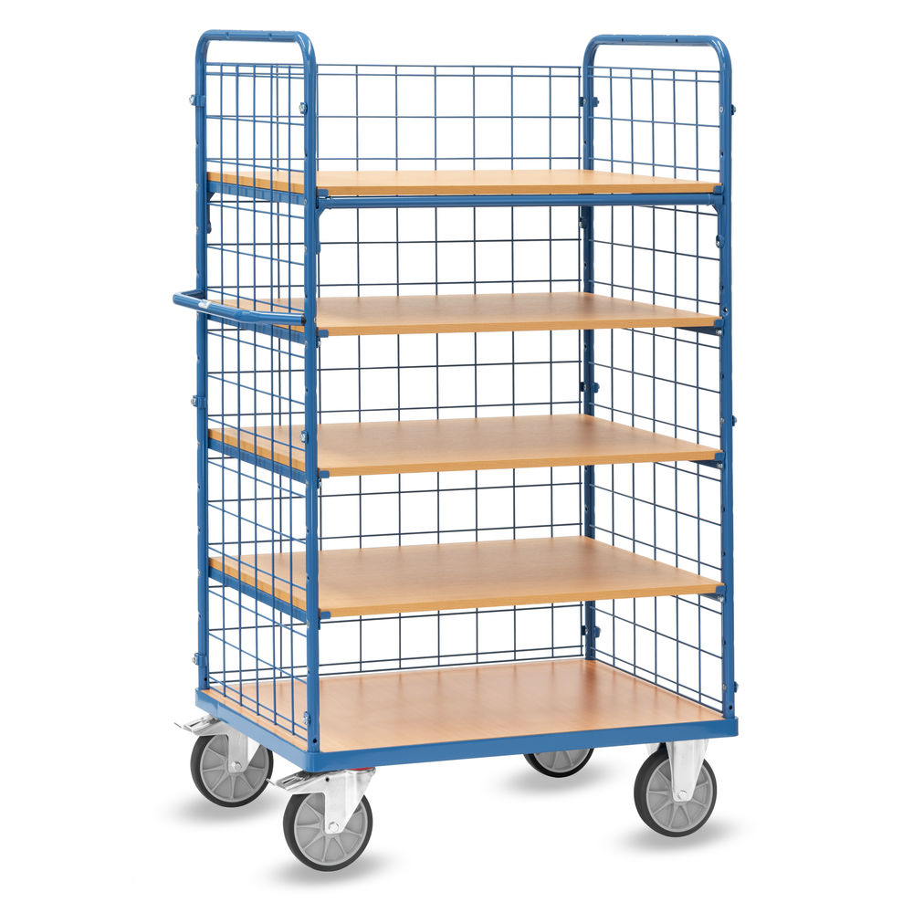 fetra® Chariot haut avec treillis métallique 8452-1